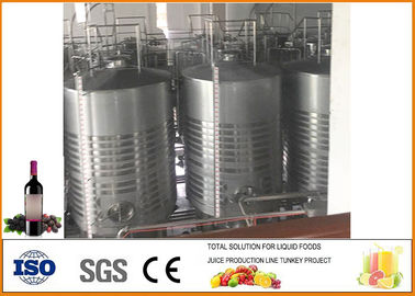 Chiny Sprzęt do fermentacji wina owocowego Mulberry 304 Materiał ze stali nierdzewnej 12 miesięcy gwarancji dostawca